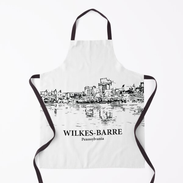 Aperçu de l'œuvre Wilkes-Barre - Pennsylvanie créée et vendue par Lakeric Cityscapes.