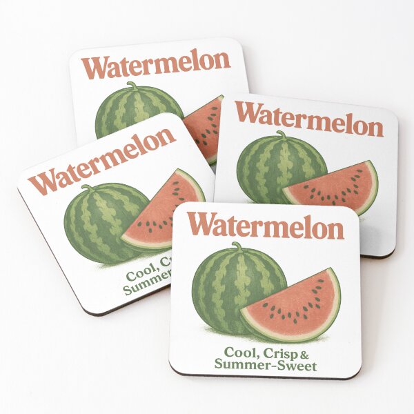 Item preview, Watermelon Cool Crisp and Summer Sweet | Juicy Refreshing Fruit | Tropical Summer Vibes | Fresh Seasonal Delight Design designed and sold by PaintedPixels01.