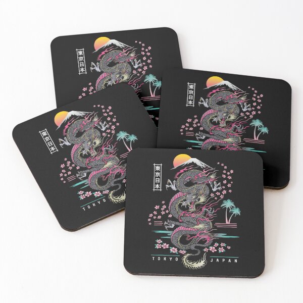 Item preview, Japanese Tokyo Dragon Asian inspired retro 80’s style 		 designed and sold by mpnudwos9.