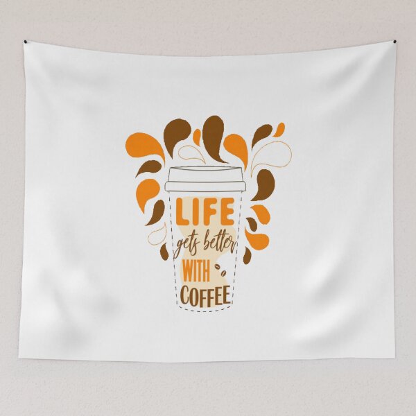 Item preview, Life better with coffee designed and sold by sager4ever.