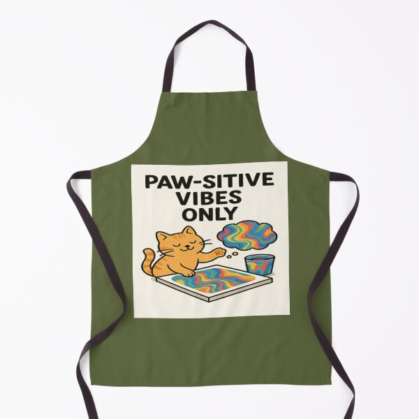 Item preview, Pawsitive vibes only designed and sold by PourtionOfArt.