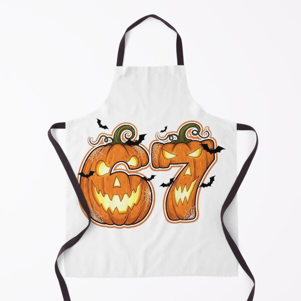 Item preview, Halloween 67 Number Pumpkin Spooky Ghost Spider Bat Design designed and sold by ArtDesignTp.