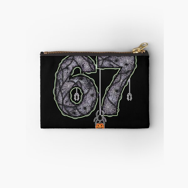 Item preview, Halloween 67 Number Spider Web Creepy Pumpkin Bat Design designed and sold by ArtDesignTp.