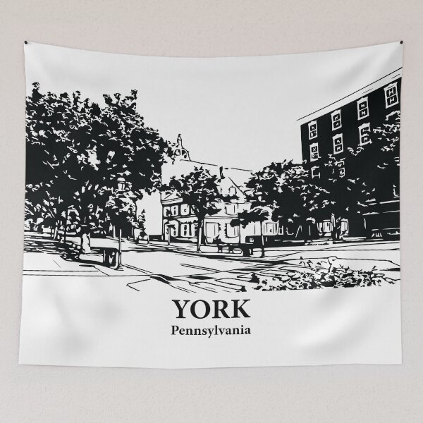 Item preview, York - Pennsylvania designed and sold by Lakeric Cityscapes.