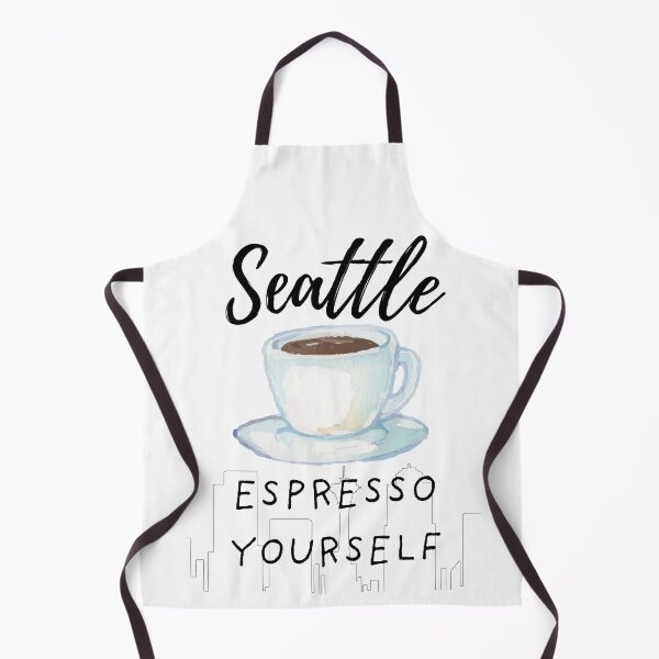 Item preview, Seattle– Espresso Yourself Tee designed and sold by GiggleDesign.