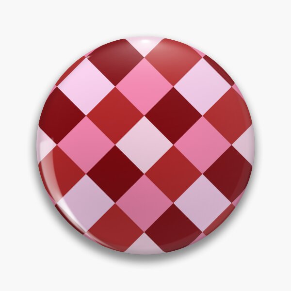 Item preview, Pink and Red Diamond Check Pattern designed and sold by OneThreeSix.