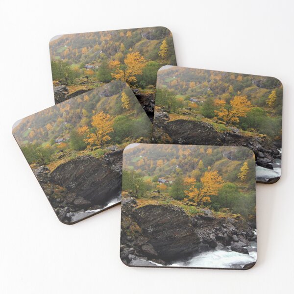 Item preview, Waterfall Flamsdalen Valley Flam Norway Scandinavia designed and sold by AndyEvansPhotos.