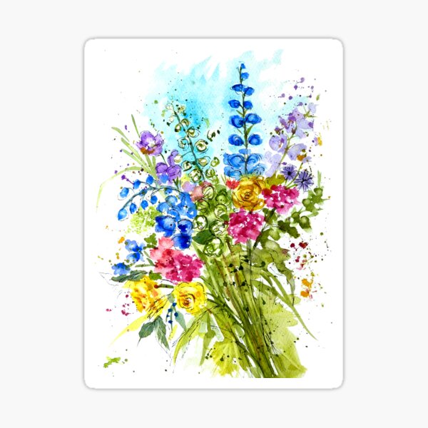 Floral Bouquet Sticker