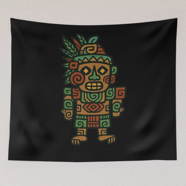 Item preview, Mayan Tribal Warrior Ancient Culture designed and sold by AncientVibes.