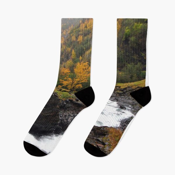 Item preview, Waterfall Flamsdalen Valley Flam Norway Scandinavia designed and sold by AndyEvansPhotos.
