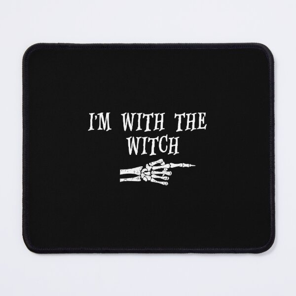 Item preview, I'm with the Witch Tee Funny Halloween His and Her Outfit 		 designed and sold by numtctwti51.
