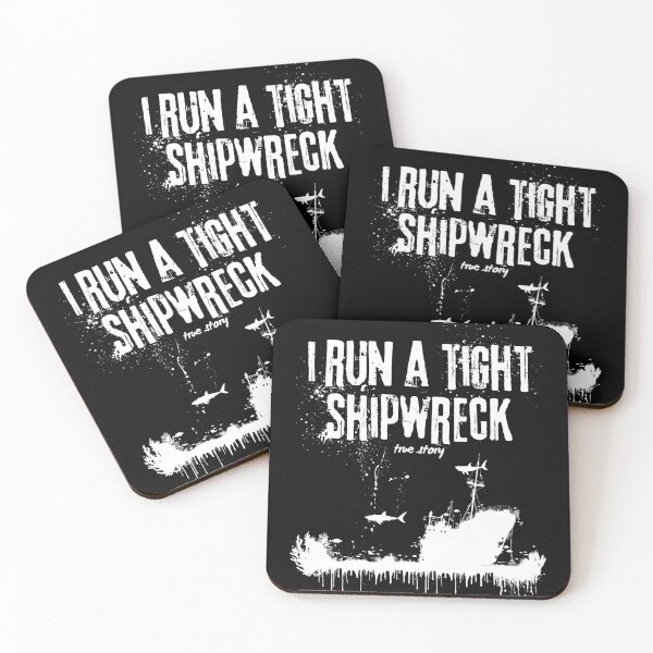 Item preview, Copy of I run a tight shipwreck designed and sold by Lillieoandco.