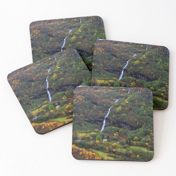 Item preview, Waterfall Flamsdalen Valley Flam Norway Scandinavia designed and sold by AndyEvansPhotos.