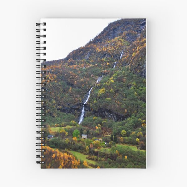 Item preview, Waterfall Flamsdalen Valley Flam Norway Scandinavia designed and sold by AndyEvansPhotos.