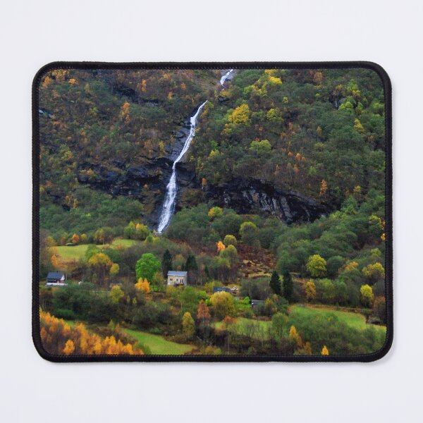 Item preview, Waterfall Flamsdalen Valley Flam Norway Scandinavia designed and sold by AndyEvansPhotos.