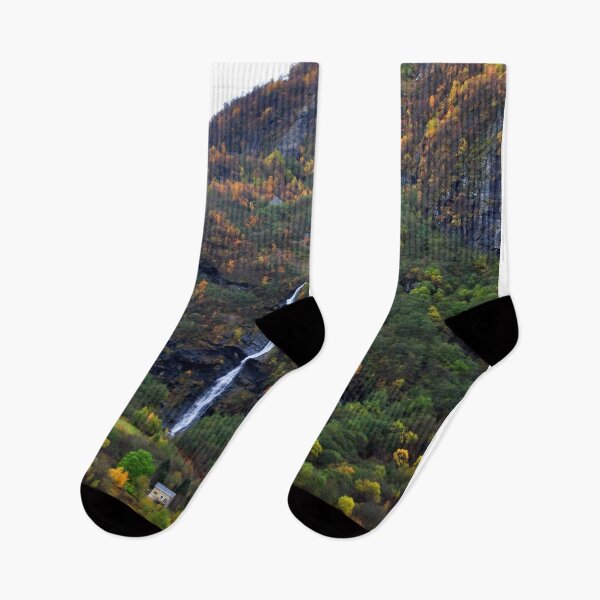 Item preview, Waterfall Flamsdalen Valley Flam Norway Scandinavia designed and sold by AndyEvansPhotos.