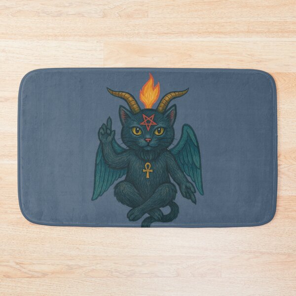 Artikelvorschau, Katze Baphomet entworfen und verkauft von FrictionMaxxing.
