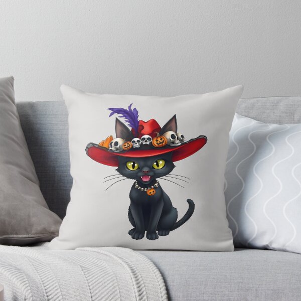 Item preview, Black Cat Halloween designed and sold by Kamoufleur.