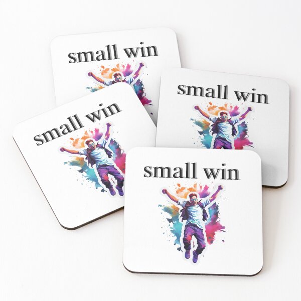 Item preview, Small Wins Everyday Happiness Art designed and sold by Happyfreedom.