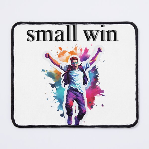 Item preview, Small Wins Everyday Happiness Art designed and sold by Happyfreedom.