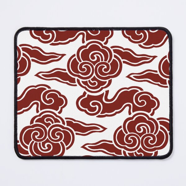 Item preview, Akatsuki Clouds – Japanese Cloud Pattern | Shakudo Red Copper designed and sold by tokomoroJP.