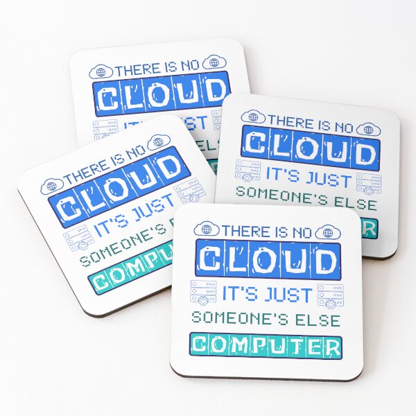 Item preview, Funny No Cloud Computer Joke designed and sold by NxtGenDesigns.