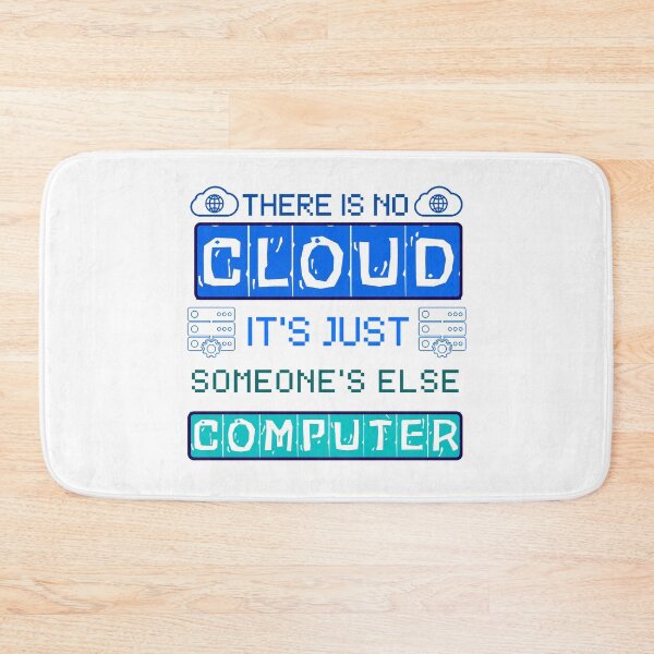 Item preview, Funny No Cloud Computer Joke designed and sold by NxtGenDesigns.