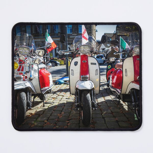 Item preview, Vintage Royal Alloy Scooters Lined Up in the Sun designed and sold by Paul Thompson Photography.