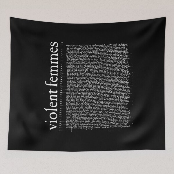 Item preview, Violent Femmes - Official Merchandise - Self Titled Lyric 		 designed and sold by xdkjnmaug95.