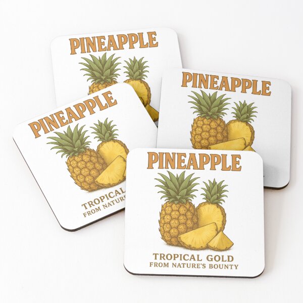 Item preview, Pineapple Tropical Gold from Nature's Bounty | Exotic Fruit Energy | Fresh Summer Vibes | Sweet Tropical Lifestyle Design designed and sold by PaintedPixels01.