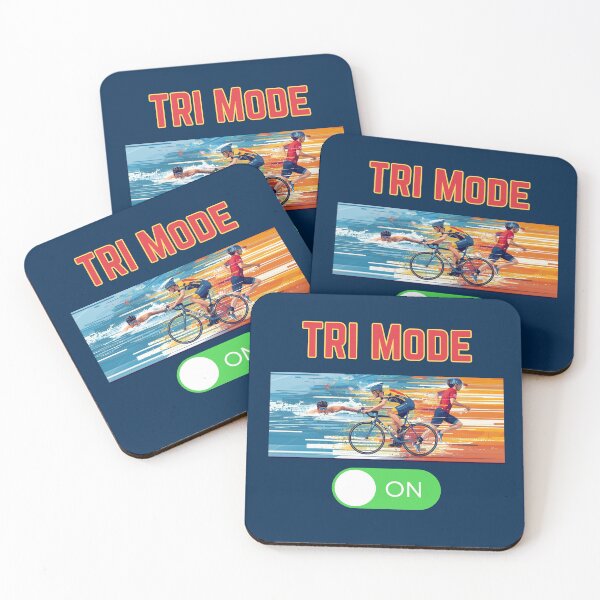 Item preview, Triathlon Mode ON T-Shirt | Swim Bike Run Triathlete Gift designed and sold by endurothreads.