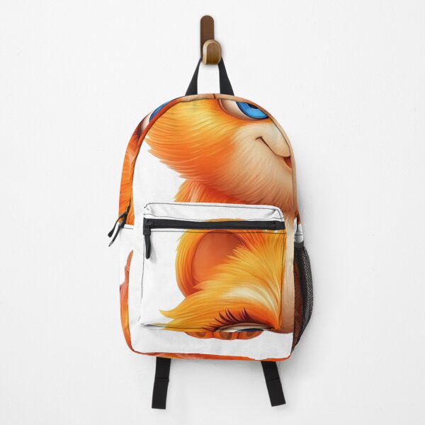 Item preview, Cute Fluffy Orange Animal Character – Adorable Fluffy Animal Illustration – Fantasy Fluffy Animal Art for Kids Design designed and sold by MamaDong.