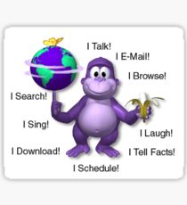 Bonzi Buddy Sticker! Sticker