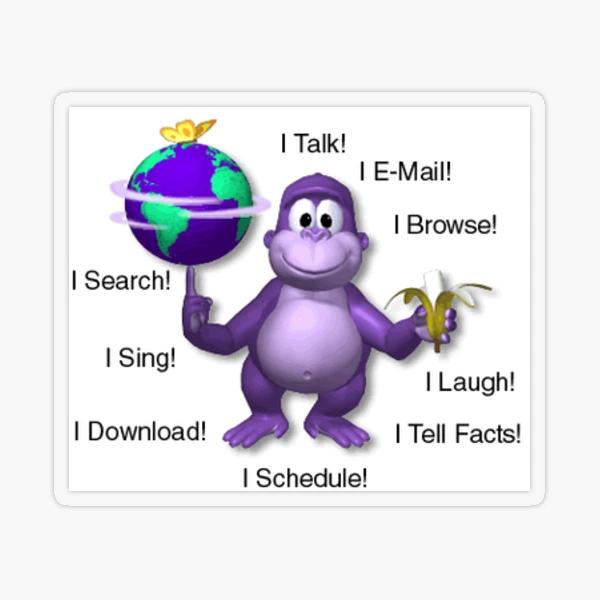 Bonzibuddy Retro Tech Vinyl Sticker Water Bottle Decals 