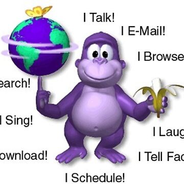 Bonzibuddy Retro Tech Vinyl Sticker Water Bottle Decals 