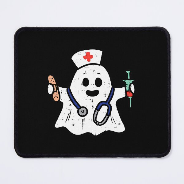 Item preview, Nurse Ghost Scrub Top Halloween Costume For Nurses RN designed and sold by cglvprtcgfc22.