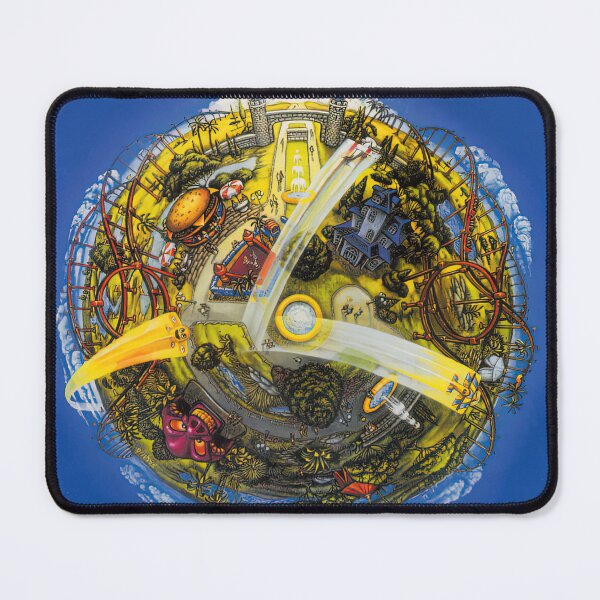 Item preview, Theme Park Retro Game Cover HD designed and sold by Retr0Tshirts.