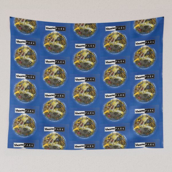 Item preview, Theme Park Retro Game Cover HD designed and sold by Retr0Tshirts.