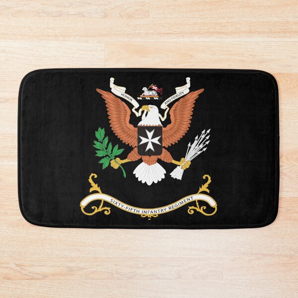 Item preview, Army - Regimental Colors - 65th Infantry Regiment  - HONOR AND FIDELITY X 300 designed and sold by Military Insignia Products.