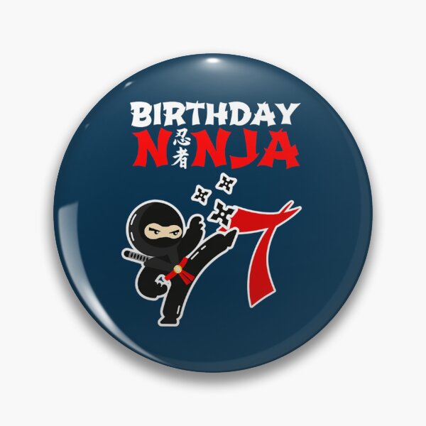 Item preview, 7 Year Old Ninja Birthday Party - Kids Birthday Ninja Party  designed and sold by marcellanyce.