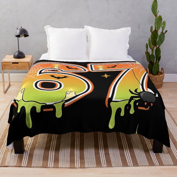 Item preview, Halloween 67 Number Spooky Spider Web Candle Bat Pumpkin Design designed and sold by ArtDesignTp.