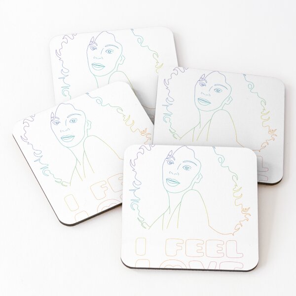 Item preview, I Feel Love Neon Line Art Retro Disco designed and sold by ShaylaAversa.