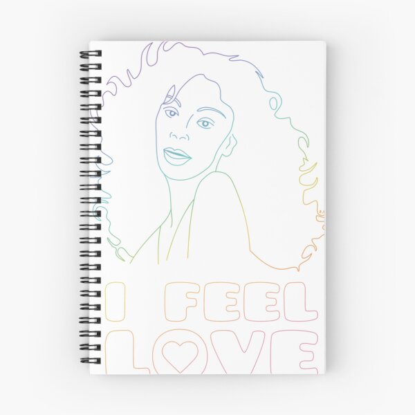 Item preview, I Feel Love Neon Line Art Retro Disco designed and sold by ShaylaAversa.