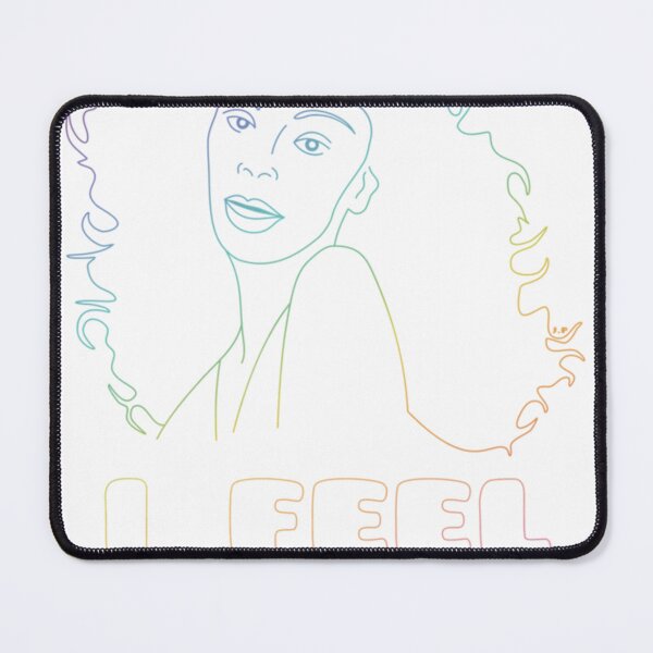 Item preview, I Feel Love Neon Line Art Retro Disco designed and sold by ShaylaAversa.