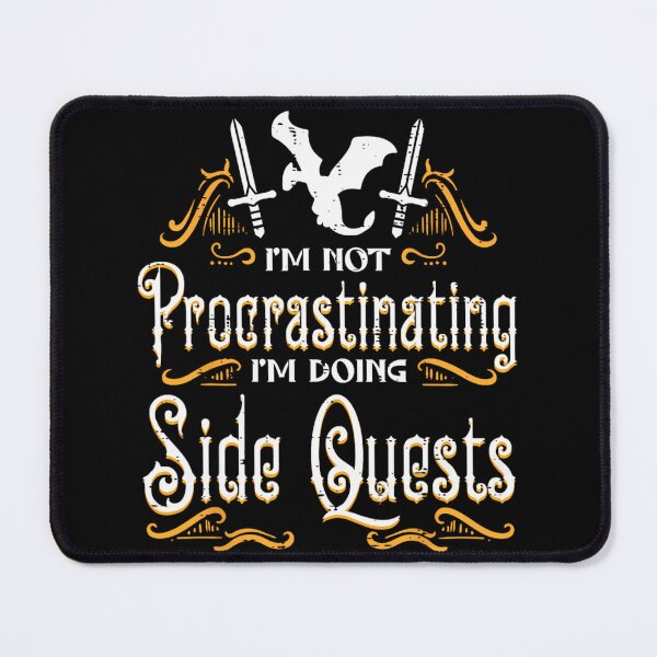 Item preview, RPG Gamer Not Procrastinating Side Quest Funny Kids designed and sold by jwsbhykze64.