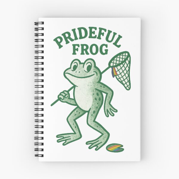 Item preview, Prideful Frog | Colorful LGBTQ+ Frog Design | Cute Rainbow Animal Artwork | Whimsical Pride Month Graphic designed and sold by PaintedPixels01.