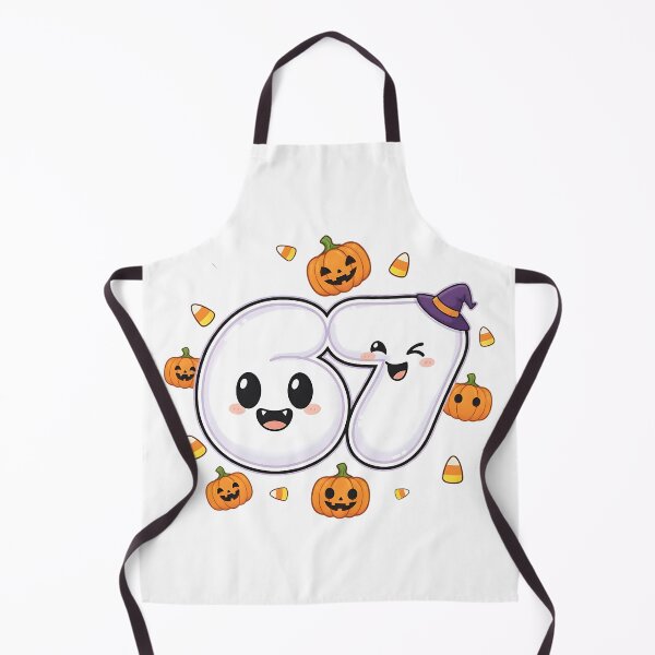 Item preview, Halloween 67 Number Cute Kawaii Pumpkin Candy Ghost Design designed and sold by ArtDesignTp.