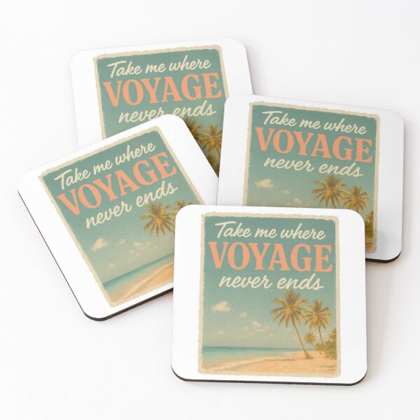 Item preview, Take Me Where Voyage Never Ends | Endless Travel Adventure | Ocean Exploration & Wanderlust Graphic | Nautical Journey Inspiration designed and sold by PaintedPixels01.