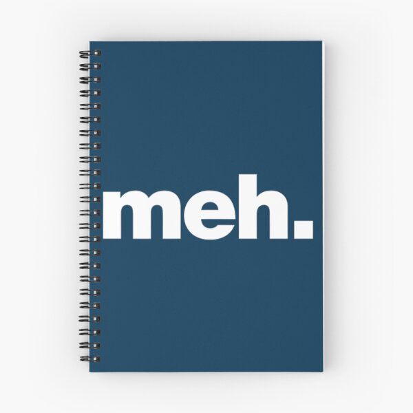 Item preview, A meh tshirt  A shirt that says meh  designed and sold by marcellanyce.