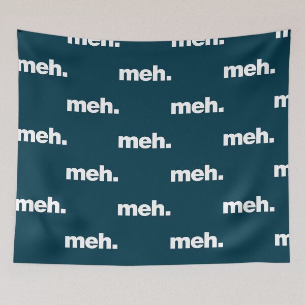 Item preview, A meh tshirt  A shirt that says meh  designed and sold by marcellanyce.